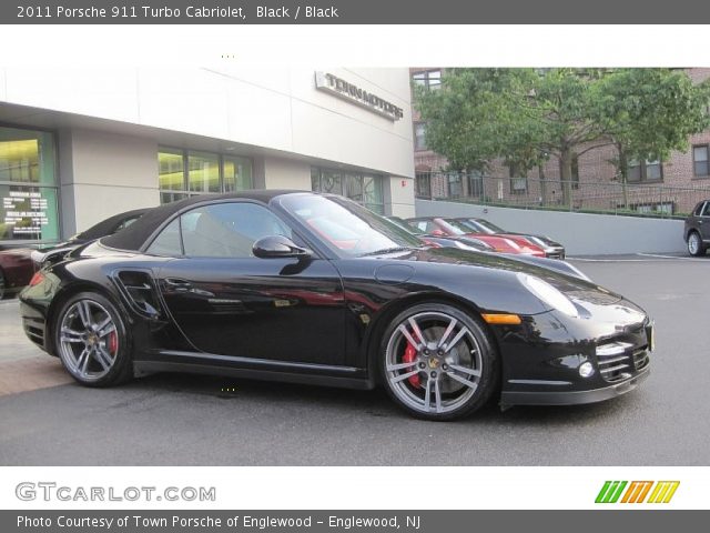 2011 Porsche 911 Turbo Cabriolet in Black