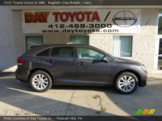 2013 Toyota Venza LE AWD in Magnetic Gray Metallic