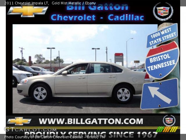 2011 Chevrolet Impala LT in Gold Mist Metallic