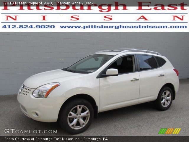2010 Nissan Rogue SL AWD in Phantom White