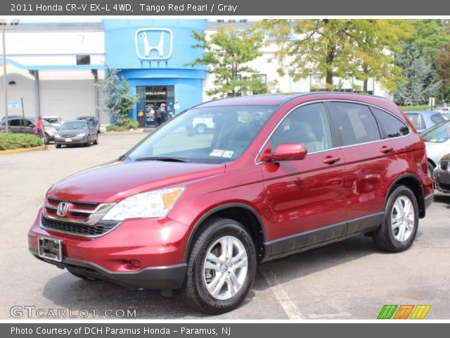 2011 Honda CR-V EX-L 4WD in Tango Red Pearl