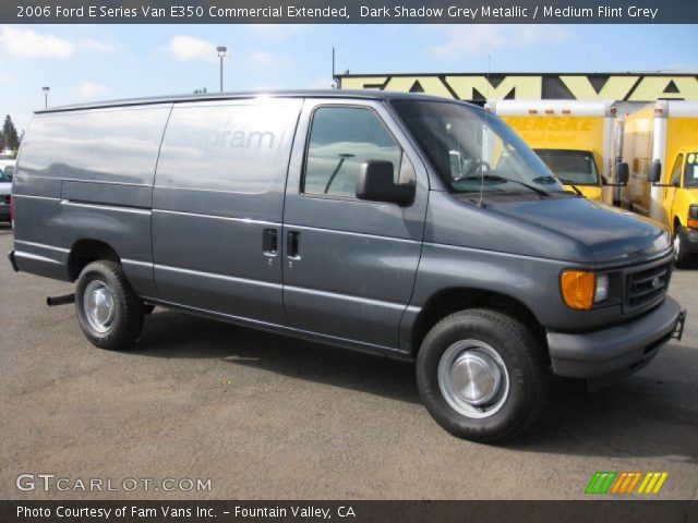 2006 Ford E Series Van E350 Commercial Extended in Dark Shadow Grey Metallic
