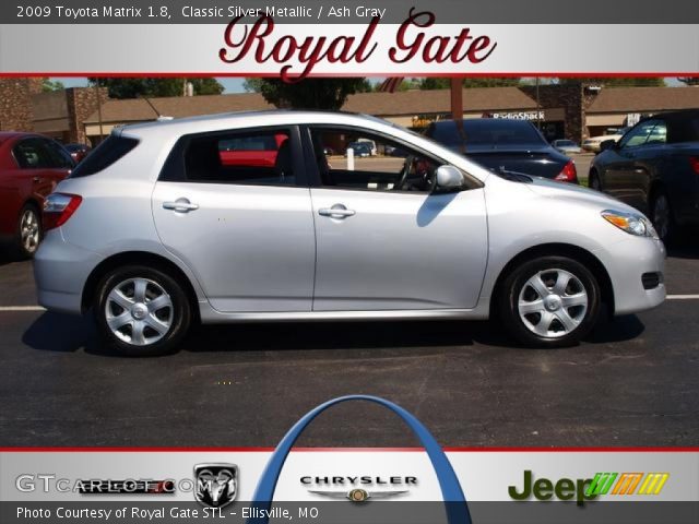 2009 Toyota Matrix 1.8 in Classic Silver Metallic