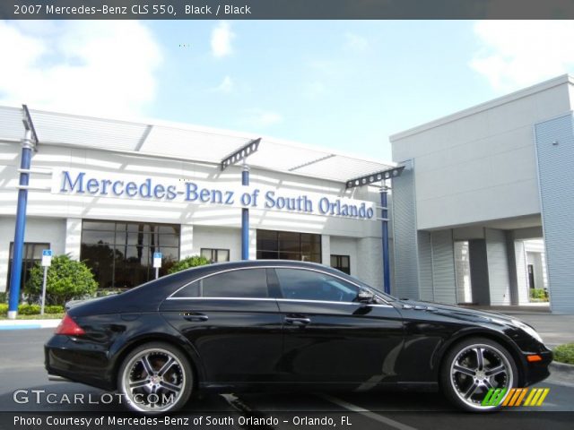 2007 Mercedes-Benz CLS 550 in Black