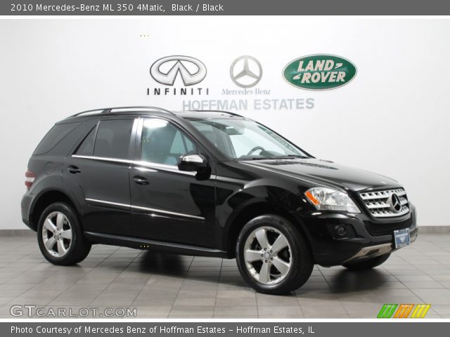 2010 Mercedes-Benz ML 350 4Matic in Black