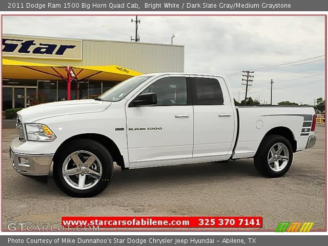 2011 Dodge Ram 1500 Big Horn Quad Cab in Bright White