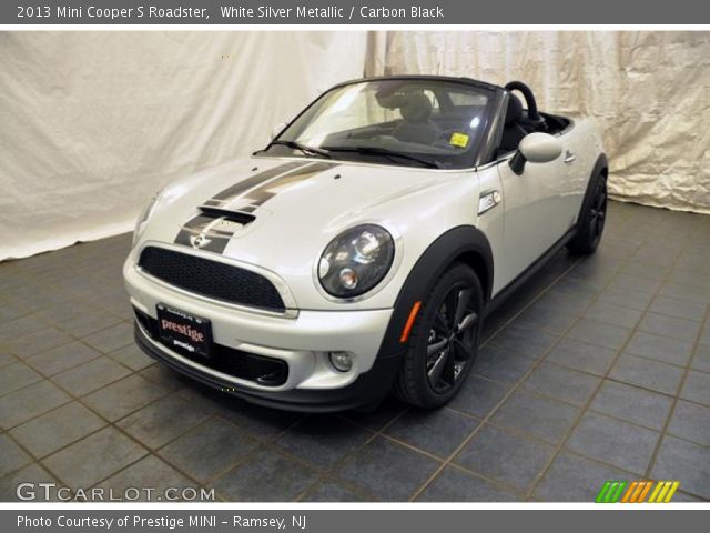 2013 Mini Cooper S Roadster in White Silver Metallic