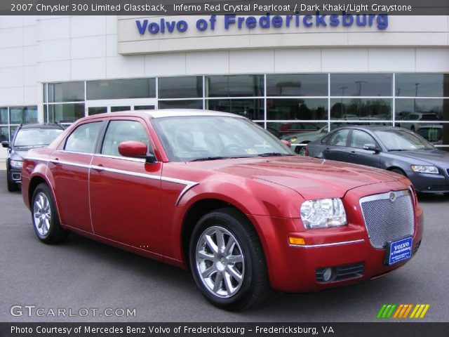 2007 Chrysler 300 Limited Glassback in Inferno Red Crystal Pearlcoat
