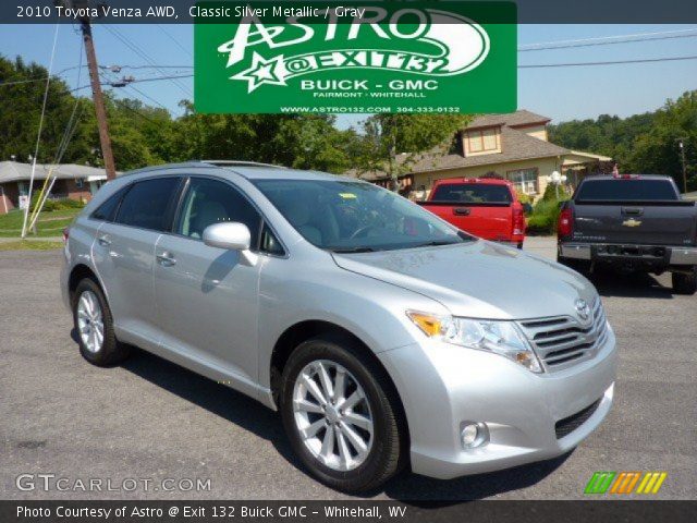 2010 Toyota Venza AWD in Classic Silver Metallic