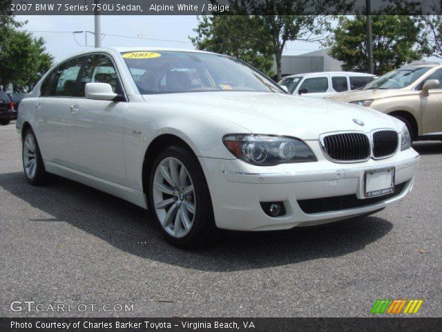 Bmw 750li white interior #6