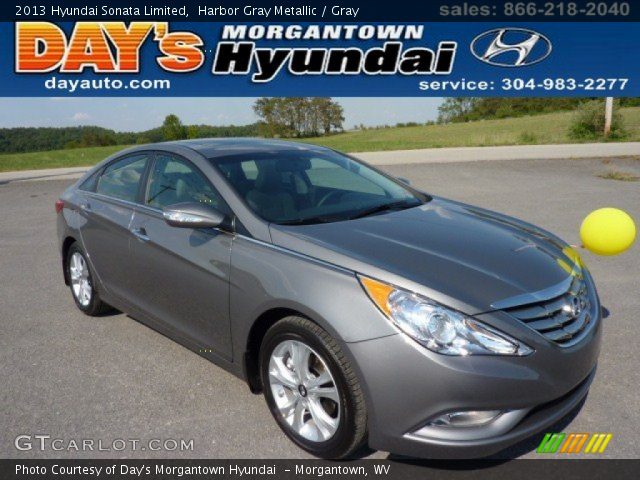 2013 Hyundai Sonata Limited in Harbor Gray Metallic