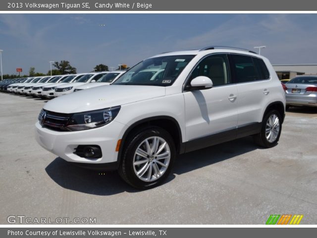 2013 Volkswagen Tiguan SE in Candy White