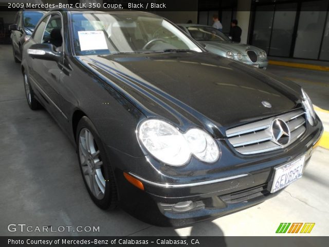 2009 Mercedes-Benz CLK 350 Coupe in Black