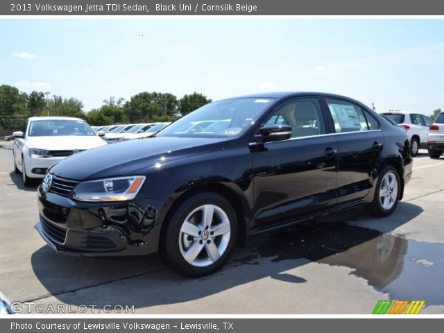 2013 Volkswagen Jetta TDI Sedan in Black Uni