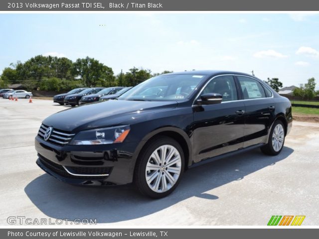 2013 Volkswagen Passat TDI SEL in Black