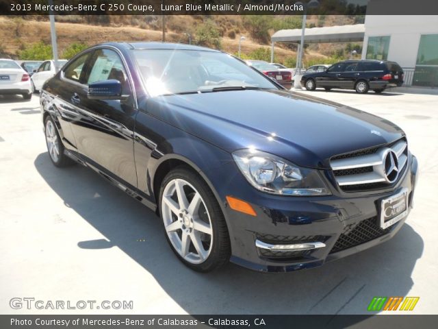 2013 Mercedes-Benz C 250 Coupe in Lunar Blue Metallic