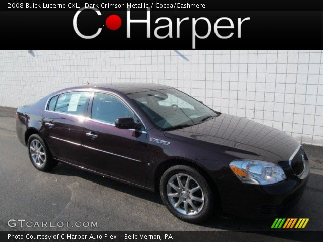 2008 Buick Lucerne CXL in Dark Crimson Metallic
