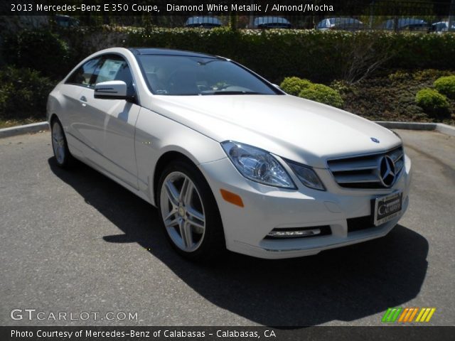 2013 Mercedes-Benz E 350 Coupe in Diamond White Metallic