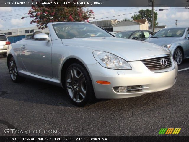 2007 Lexus SC 430 Convertible in Mercury Metallic