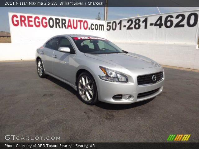 2011 Nissan Maxima 3.5 SV in Brilliant Silver