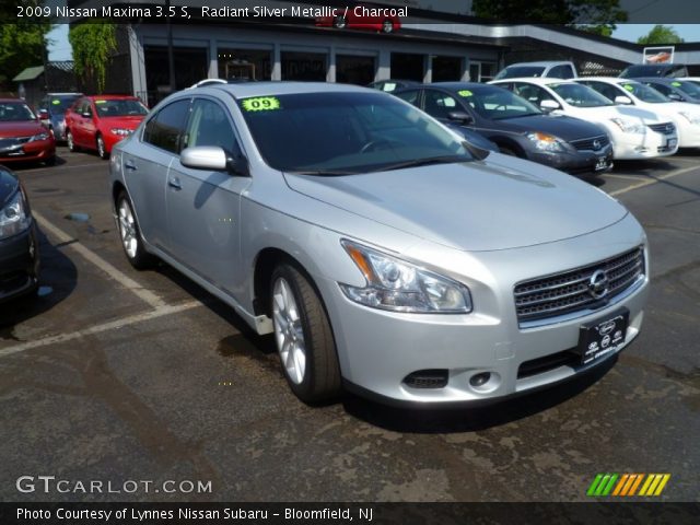 2009 Nissan Maxima 3.5 S in Radiant Silver Metallic