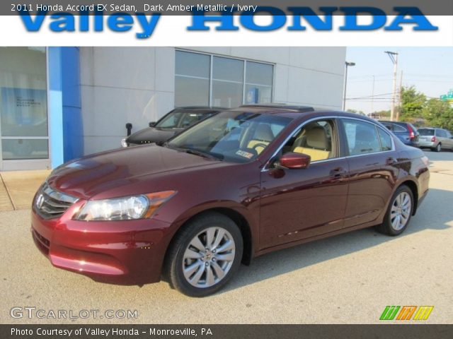 2011 Honda Accord EX Sedan in Dark Amber Metallic