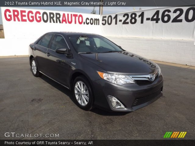 2012 Toyota Camry Hybrid XLE in Magnetic Gray Metallic