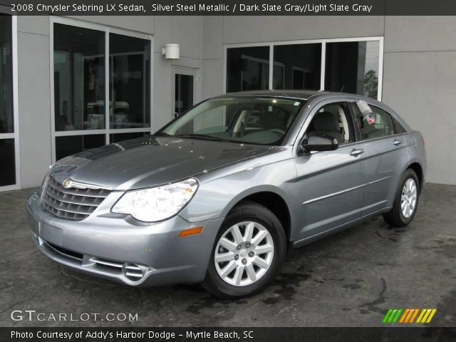 2008 Chrysler Sebring LX Sedan in Silver Steel Metallic