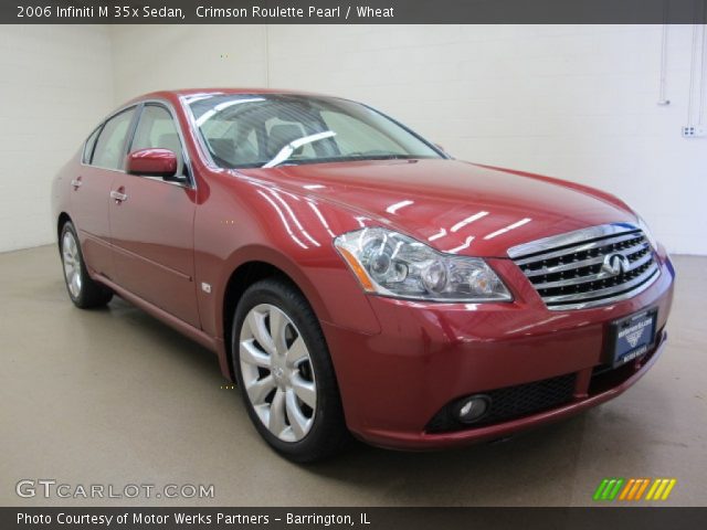 2006 Infiniti M 35x Sedan in Crimson Roulette Pearl