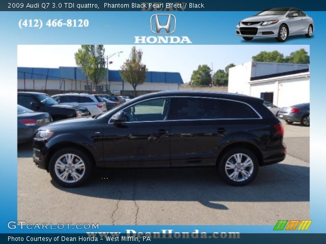 2009 Audi Q7 3.0 TDI quattro in Phantom Black Pearl Effect