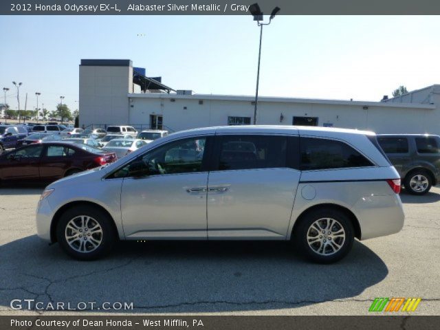 2012 Honda Odyssey EX-L in Alabaster Silver Metallic