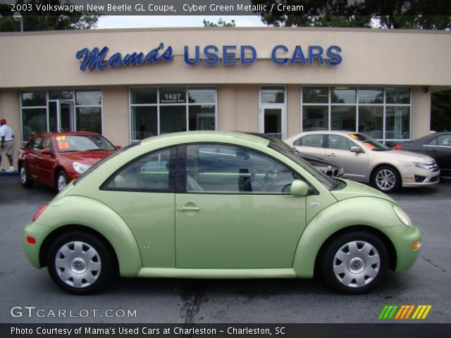 2003 Volkswagen New Beetle GL Coupe in Cyber Green Metallic