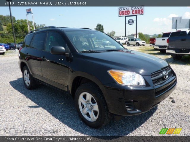 2010 Toyota RAV4 I4 4WD in Black