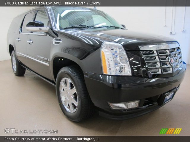 2008 Cadillac Escalade ESV AWD in Black Raven