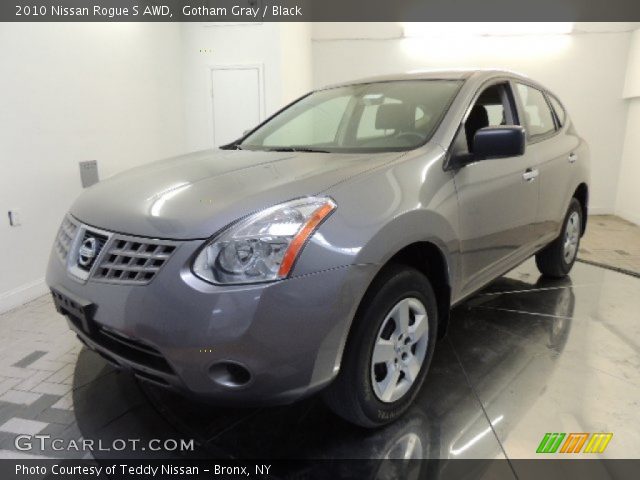 2010 Nissan Rogue S AWD in Gotham Gray