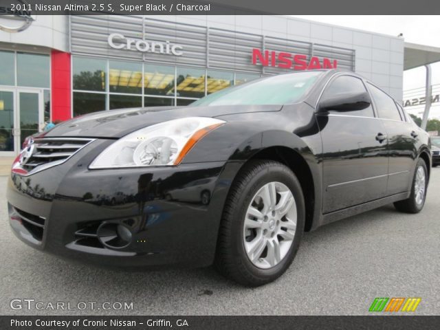 2011 Nissan Altima 2.5 S in Super Black