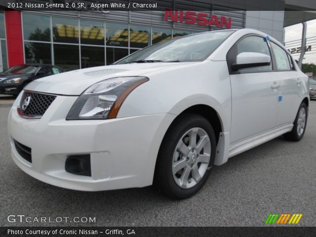 2012 Nissan Sentra 2.0 SR in Aspen White