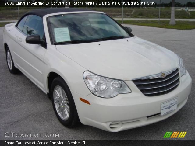 2008 Chrysler Sebring LX Convertible in Stone White