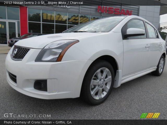 2012 Nissan Sentra 2.0 SR in Aspen White