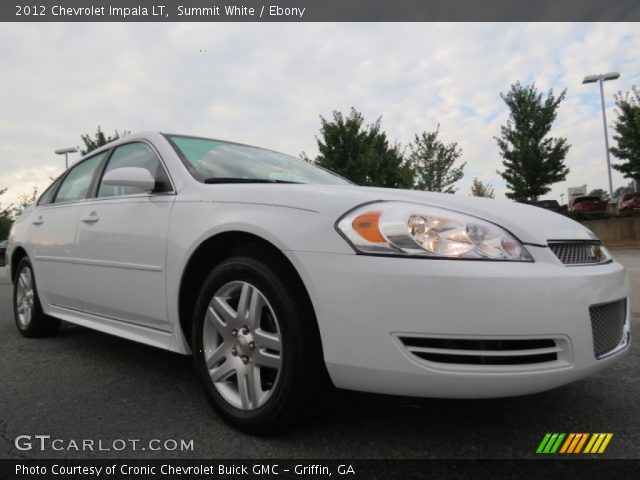 2012 Chevrolet Impala LT in Summit White