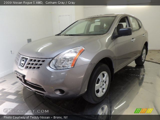 2009 Nissan Rogue S AWD in Gotham Gray