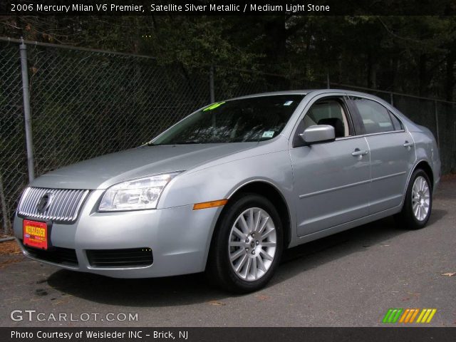 2006 Mercury Milan V6 Premier in Satellite Silver Metallic