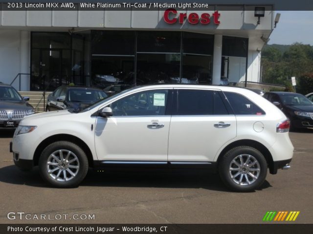 2013 Lincoln MKX AWD in White Platinum Tri-Coat