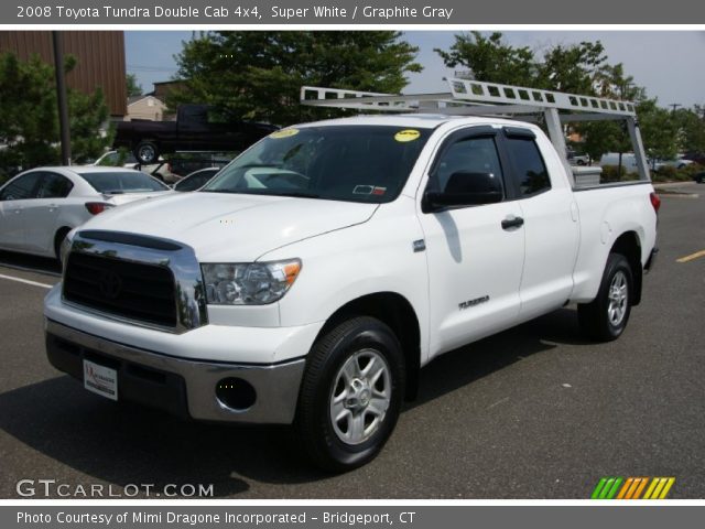 2008 Toyota Tundra Double Cab 4x4 in Super White