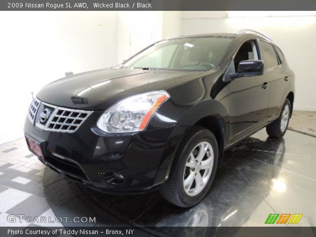 2009 Nissan Rogue SL AWD in Wicked Black