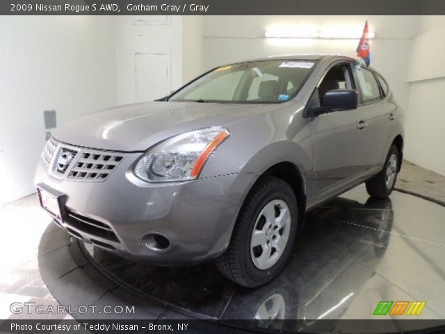 2009 Nissan Rogue S AWD in Gotham Gray