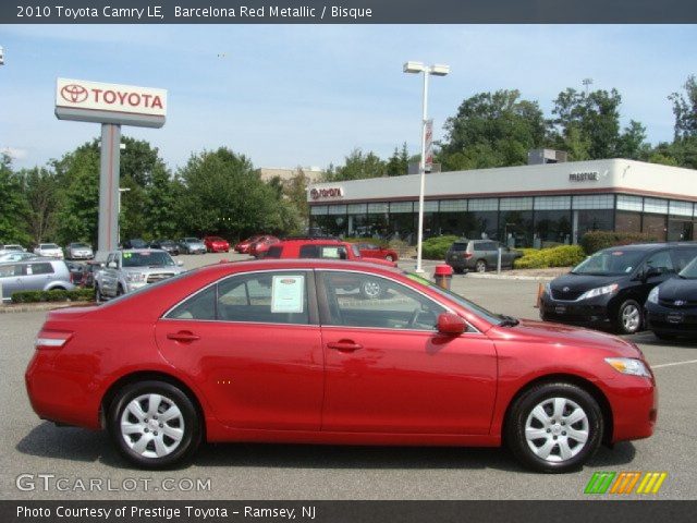 2010 Toyota Camry LE in Barcelona Red Metallic