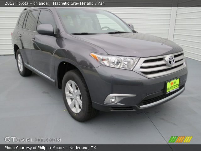 2012 Toyota Highlander  in Magnetic Gray Metallic