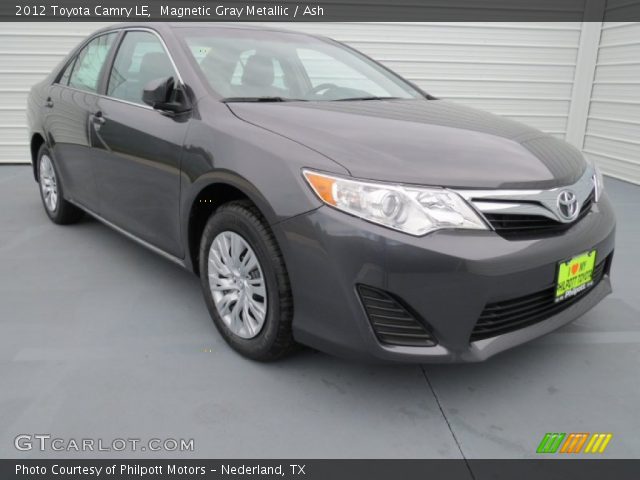 2012 Toyota Camry LE in Magnetic Gray Metallic