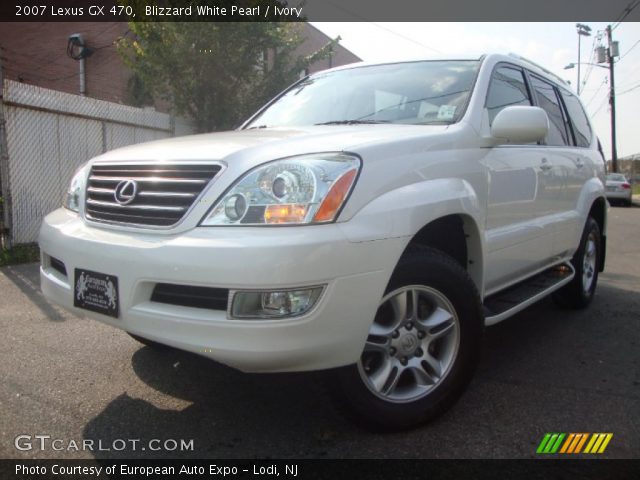 2007 Lexus GX 470 in Blizzard White Pearl